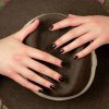 vao 104 prirodni lak na nehty 104 forest wood boho green make up nail art